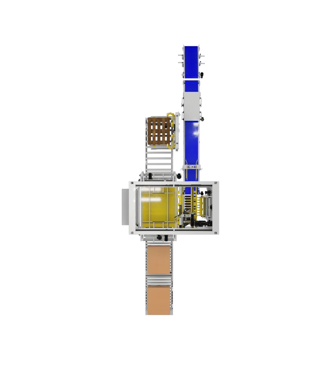 paletizadora-automatica-de-entrada-nivel-bajo-con-pinza-robotizada-ILERPAL L-11_1