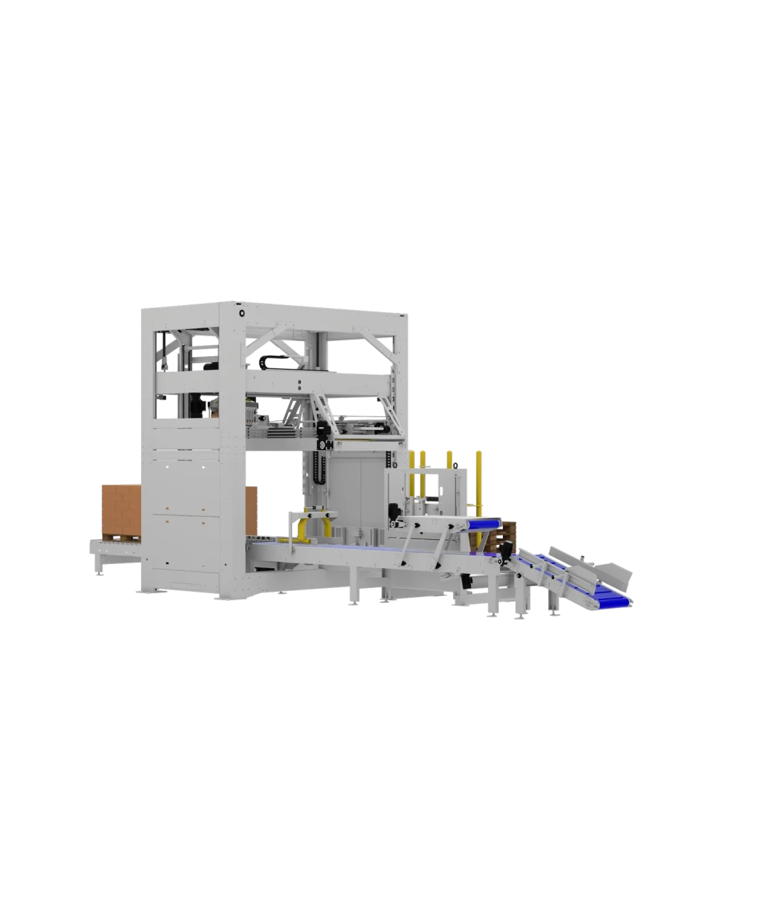 paletizadora-automatica-de-entrada-nivel-bajo-con-pinza-robotizada-ILERPAL L-12
