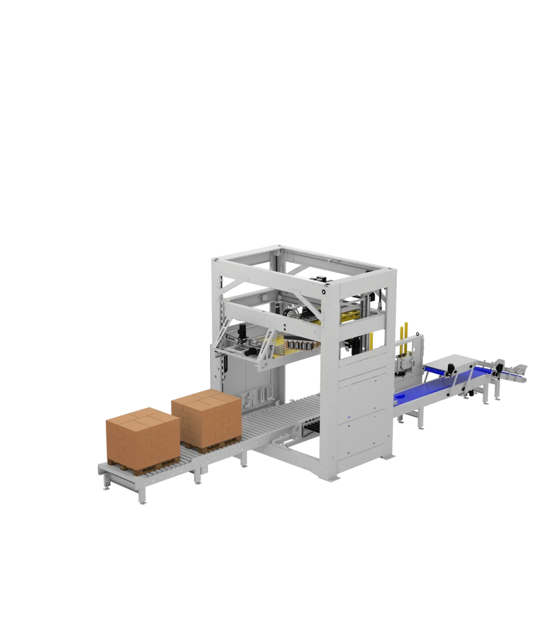 paletizadora-automatica-de-entrada-nivel-bajo-con-pinza-robotizada-ILERPAL L-6_1