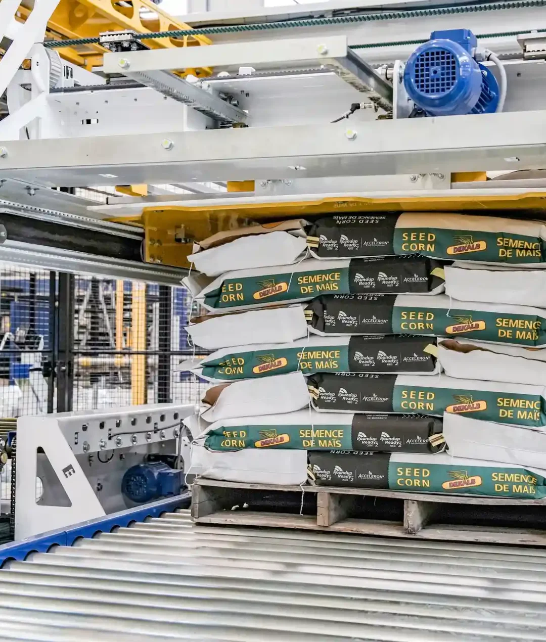 paletizadora-automatica-de-entrada-nivel-bajo-con-pinza-robotizada-ILERPAL L-8